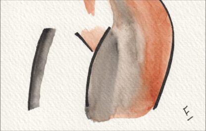 Original Signed Watercolour Painting Nude Female Life Drawing Direct From Artist - Image 3