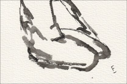 Original Watercolour And Ink Nude Painting Female Life Drawing Wall Art - Image 2