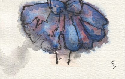 Original Wash And Ink Female Life Painting Sketch Contemporary Wall Art Abstract - Image 3