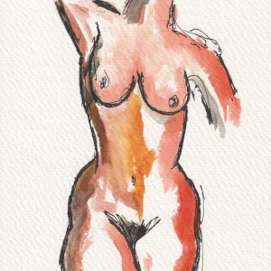 Figurative Watercolour Sketches