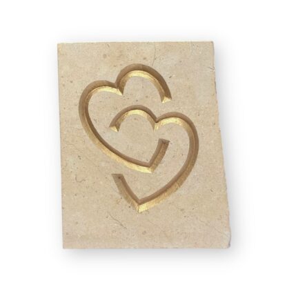 Entwined hearts in Lincoln Cathedral limestone