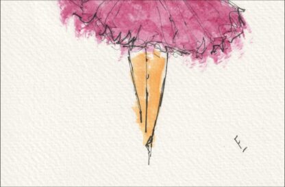 Original Figurative Ballerina Painting, Signed Contemporary Ballet Wall Art - Image 3