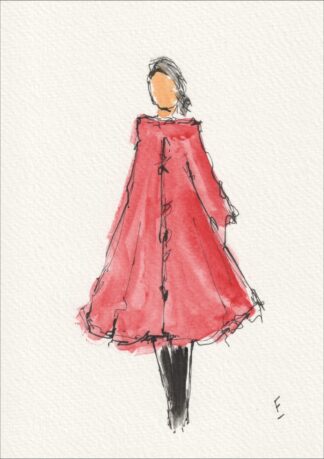 Original Figurative Female Painting, Signed Contemporary Feminine Wall Art