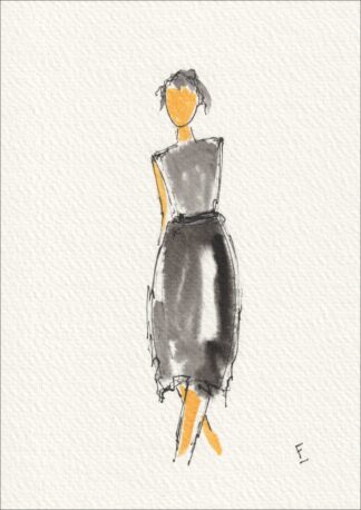 Figurative Female Painting, Original Signed Contemporary Feminine Wall Art