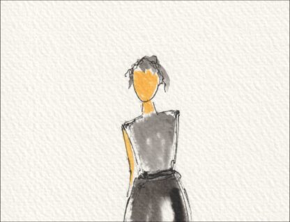 Figurative Female Painting, Original Signed Contemporary Feminine Wall Art - Image 2