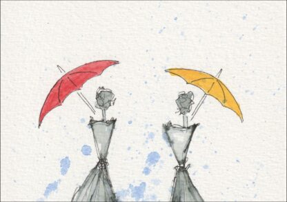 Female Painting, Original Figurative Watercolour And Ink Wall Art, Minimalist - Image 2