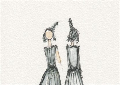 Female Wall Art, Figurative Painting, Original Signed Minimalist Watercolour - Image 2