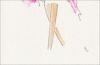 Original Figurative Female Painting, Contemporary Ballerina Ballet Dance Artwork - Image 3